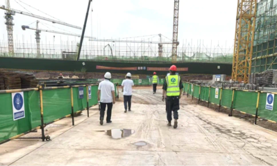 聚焦效率革命，項目建設再提速——中國西部鋰產品集散中心(倉庫區)項目順利通過房建工程基礎階段考核